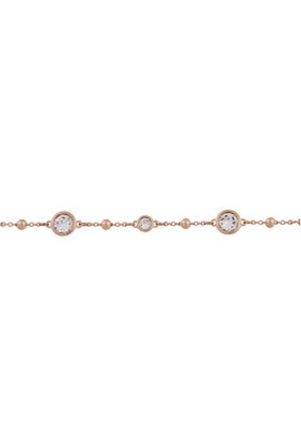 Swarovski Bransoletka Imber 5730677 Różowe złoto. Materiał: metalowe. Kolor: złoty, różowy, wielokolorowy