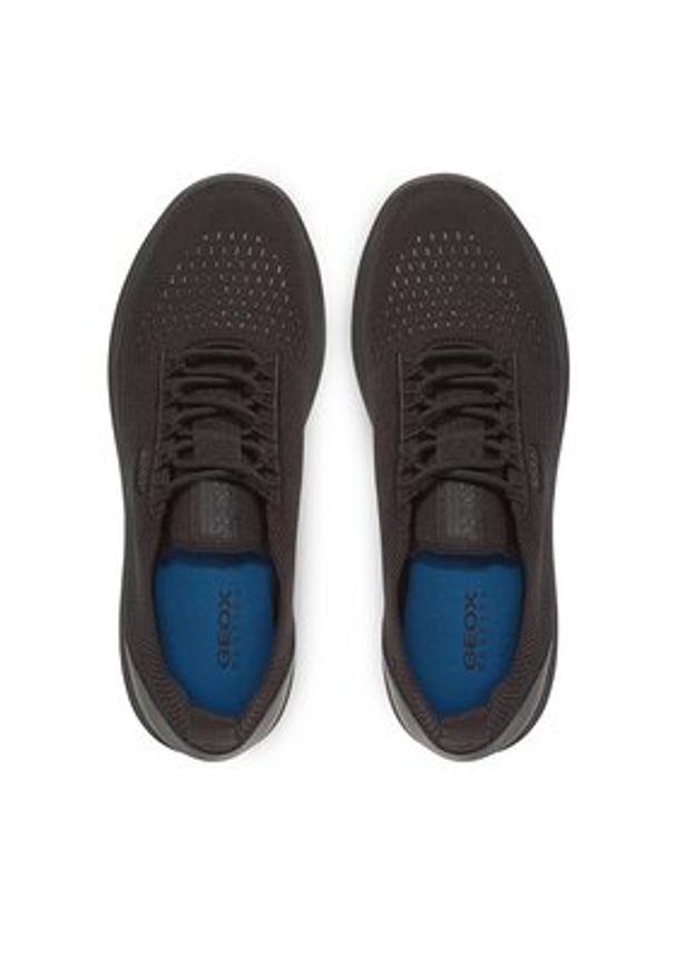 Geox Sneakersy D Spherica D15NUA 0006K C9996 Czarny. Kolor: czarny. Materiał: materiał