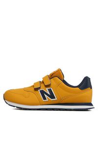 New Balance Sneakersy GV500VG1 Żółty. Kolor: żółty #4