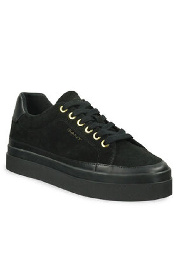 GANT - Gant Sneakersy 29533678 Czarny. Kolor: czarny. Materiał: skóra, zamsz