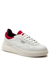 Hugo Sneakersy 50516931 Beżowy. Kolor: beżowy. Materiał: skóra #5