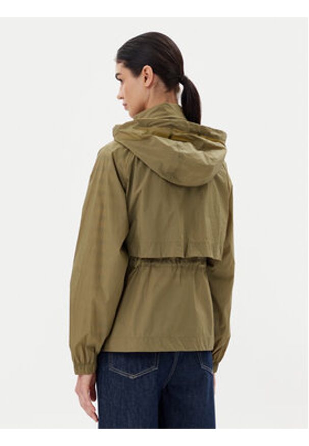 TOMMY HILFIGER - Tommy Hilfiger Wiatrówka WW0WW46444 Khaki Relaxed Fit. Kolor: brązowy. Materiał: syntetyk