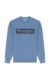 Wrangler - WRANGLER SEASONAL CREW MĘSKA BLUZA NIEROZPINANA LOGO CAPTAINS BLUE 112341198 #3