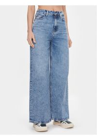 TOMMY HILFIGER - Tommy Hilfiger Jeansy WW0WW39634 Niebieski Wide Leg. Kolor: niebieski