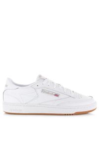 Buty do chodzenia damskie Reebok Club C 85. Zapięcie: sznurówki. Kolor: biały, zielony, wielokolorowy, brązowy. Materiał: guma, materiał, skóra, syntetyk. Szerokość cholewki: normalna. Model: Reebok Club. Sport: turystyka piesza