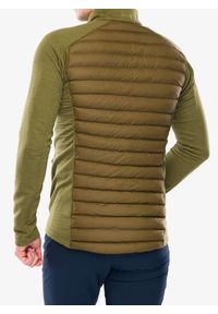 Bluza bez kaptura męska Berghaus Hottar Hybrid Jacket. Typ kołnierza: bez kaptura. Kolor: zielony