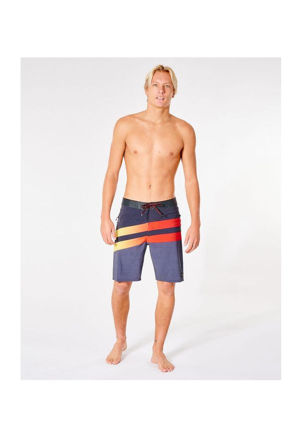 Spodenki surfingowe męskie Rip Curl Mirage Revert Ultimate Czarny. Kolor: czarny, czerwony, wielokolorowy