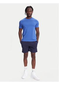 Kappa T-Shirt Logo Korpo Cafers 304J150 Niebieski Slim Fit. Kolor: niebieski. Materiał: bawełna