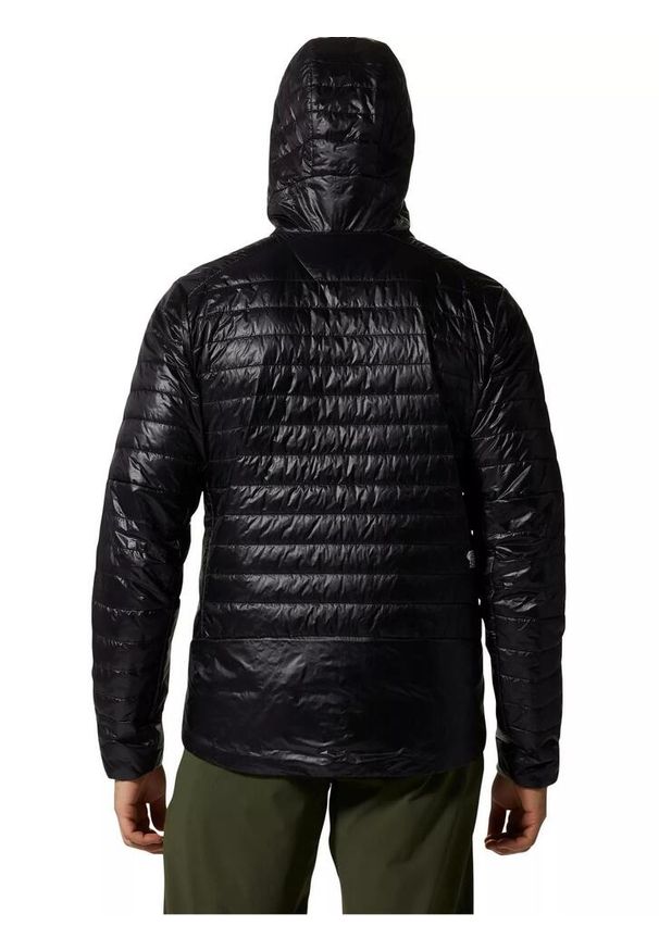 MOUNTAIN HARDWEAR - Kurtka przejściowa męska Mountain Hardwear Ghost Shadow Hoody. Kolor: czarny. Materiał: syntetyk. Sezon: zima. Sport: narciarstwo