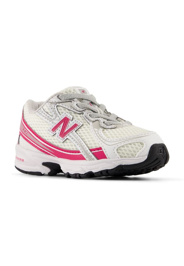 Buty niemowlęce New Balance I740981 – białe. Kolor: biały. Materiał: syntetyk, materiał. Szerokość cholewki: normalna. Sezon: lato