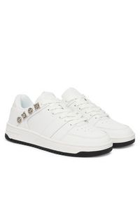 Just Cavalli Sneakersy 80RA3SM4 ZPC10 Biały. Kolor: biały. Materiał: skóra #5