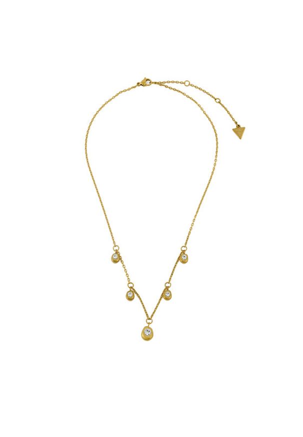 Guess Naszyjnik JUBN05185JW Złoty. Materiał: metalowe. Kolor: złoty