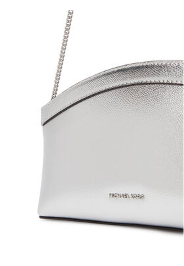 MICHAEL Michael Kors Torebka 30S6S13C5M Srebrny. Kolor: srebrny. Materiał: skórzane