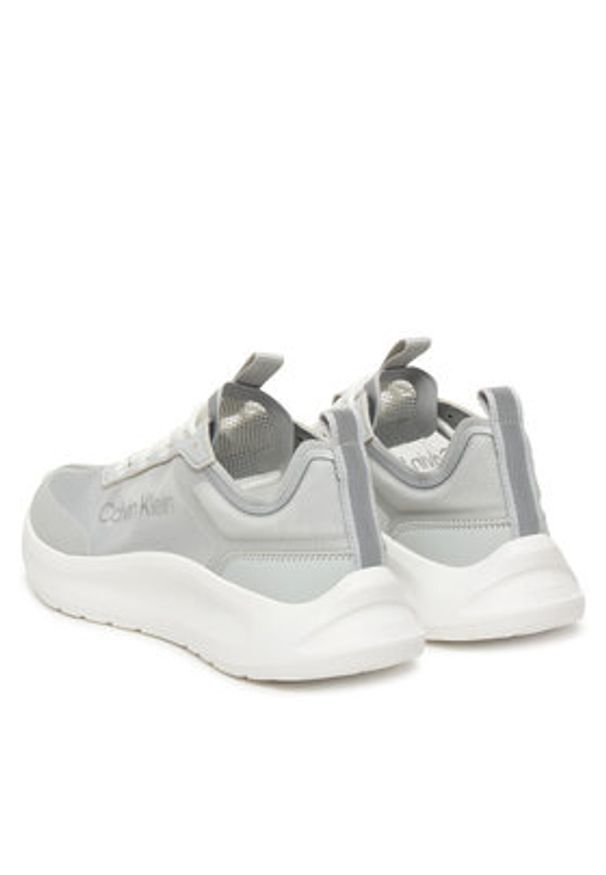Calvin Klein Sneakersy Light Eva Run Lup Transp Ripst HW0HW02998 Szary. Kolor: szary. Materiał: materiał. Sport: bieganie