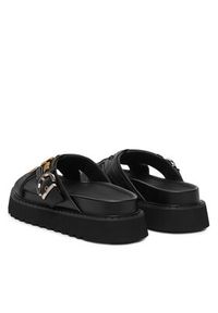 Pinko - PINKO Klapki Kate 09 SD0537 P003 Czarny. Kolor: czarny. Materiał: skóra #6