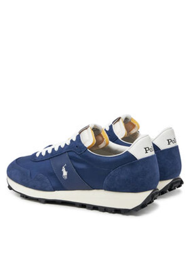 Polo Ralph Lauren Sneakersy PRL Trail 125 809960987005 Granatowy. Kolor: niebieski. Materiał: skóra, zamsz