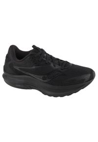 Buty do biegania męskie, Saucony Axon 2. Kolor: czarny. Materiał: syntetyk, materiał