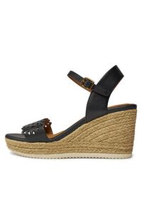 Geox Espadryle D Ponza D45GVA 00043 C9999 Czarny. Kolor: czarny. Materiał: skóra #3