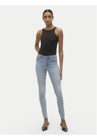 Vero Moda Jeansy Flash 10300174 Niebieski Skinny Fit. Kolor: niebieski #6