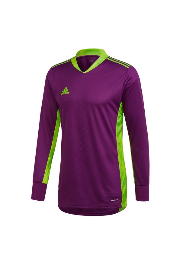 Adidas - Bluza adidas AdiPro 20 GK M FI4194. Kolor: fioletowy, wielokolorowy, zielony