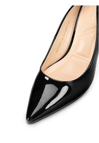 Jenny Fairy Szpilki WFA3006-1 Czarny. Kolor: czarny. Materiał: skóra. Obcas: na szpilce #4