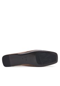 Max Mara Klapki Tessile 2624526051 Brązowy. Kolor: brązowy. Materiał: skóra, zamsz #2