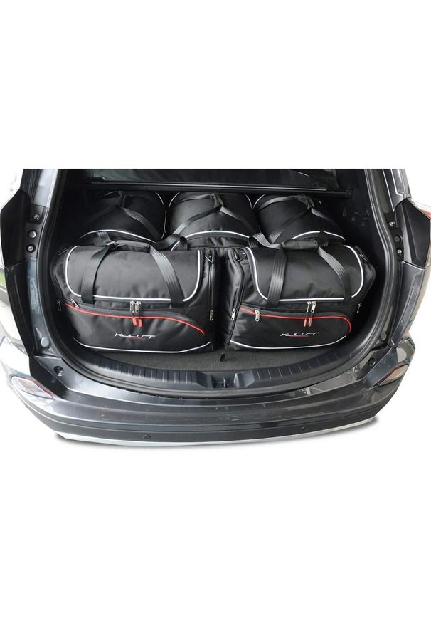 KJUST - Torby Do Bagażnika Toyota Rav4 Hev 2016-2018 5Szt Kjust. Kolor: czarny. Styl: sportowy