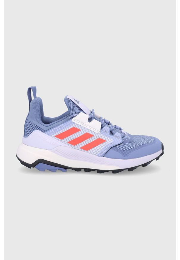 adidas TERREX - Buty Terrex Trailmaker Primegreen. Nosek buta: okrągły. Zapięcie: sznurówki. Kolor: fioletowy. Materiał: materiał