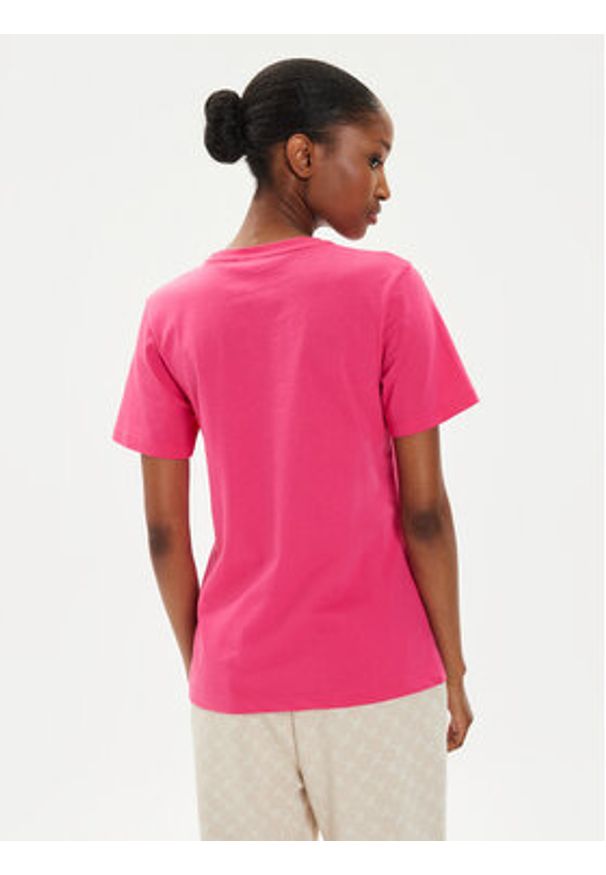 JOOP! T-Shirt 58 JW243JE421 30042942 Różowy Slim Fit. Kolor: różowy. Materiał: bawełna