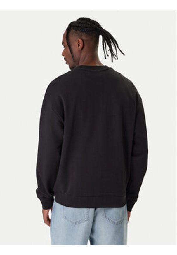 Hugo - HUGO Bluza Namenex 50554392 Czarny Regular Fit. Kolor: czarny. Materiał: bawełna