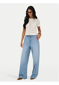 only - ONLY Jeansy Jay 15363663 Niebieski Wide Leg. Kolor: niebieski #3