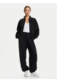 Adidas - adidas Bluza Off Placed 3-Stripes JX2705 Czarny Regular Fit. Kolor: czarny. Materiał: bawełna #4