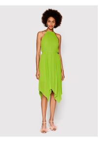 Rinascimento Sukienka koktajlowa CFC0109265003 Zielony Regular Fit. Kolor: zielony. Materiał: syntetyk. Styl: wizytowy #1