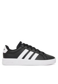 Adidas - adidas Sneakersy Grand Court 3.0 JP9366 Czarny. Kolor: czarny. Materiał: skóra #1