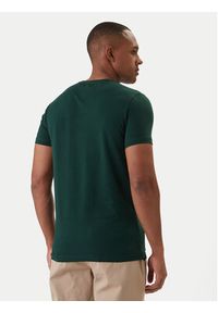 TOMMY HILFIGER - Tommy Hilfiger T-Shirt MW0MW10800 Zielony Slim Fit. Kolor: zielony. Materiał: bawełna #5