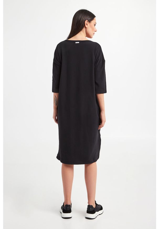 Max Mara Leisure - Sukienka Flavio MAX MARA LEISURE. Wzór: nadruk. Długość: midi