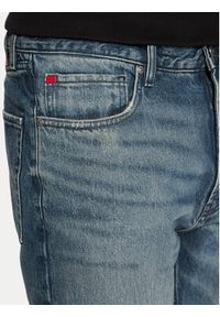 Hugo - HUGO Jeansy 50530635 Niebieski Straight Fit. Kolor: niebieski