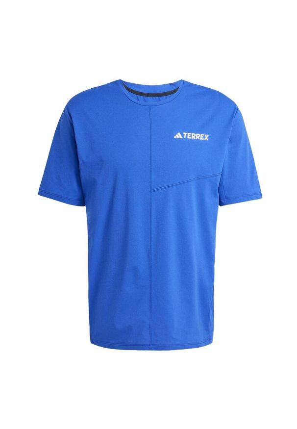 Adidas - Koszulka Terrex Multi Climacool. Kolor: niebieski. Technologia: ClimaCool (Adidas). Sport: turystyka piesza