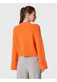 Edited Sweter Brittany EDT4463005000002 Pomarańczowy Regular Fit. Kolor: pomarańczowy. Materiał: wiskoza #3