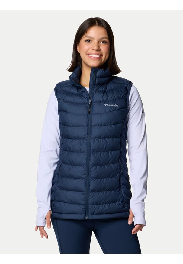 columbia - Columbia Bezrękawnik Powder Lite™ II 2089561 Granatowy Active Fit. Kolor: niebieski. Materiał: syntetyk. Długość rękawa: bez rękawów