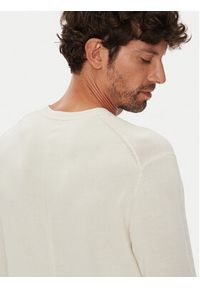 Calvin Klein Sweter LV040BM343 Écru Regular Fit. Materiał: bawełna #4
