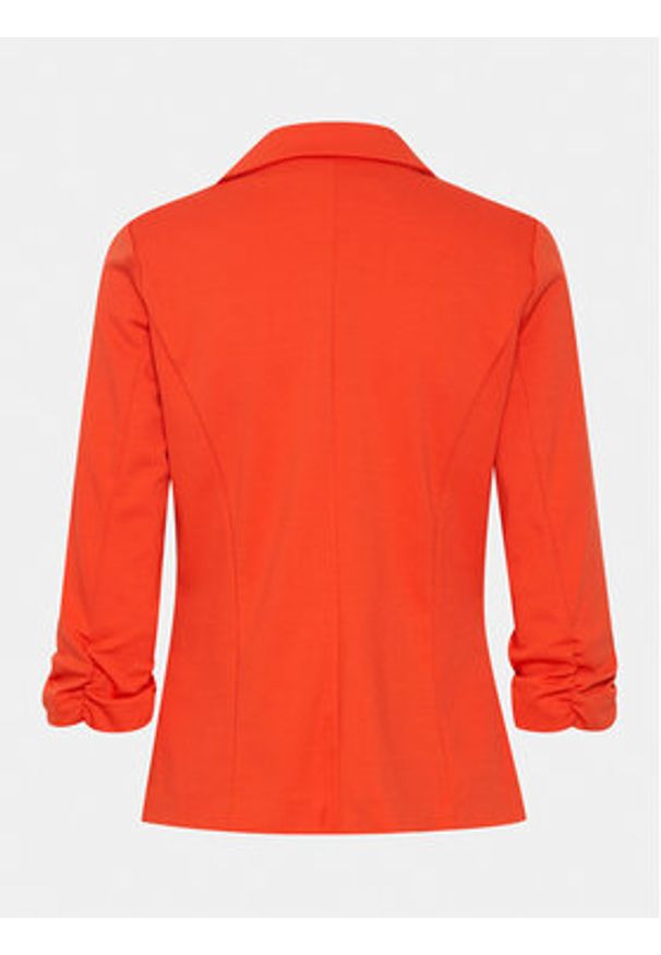 Fransa Marynarka 20604689 Czerwony Regular Fit. Kolor: czerwony. Materiał: syntetyk