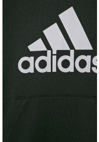 adidas Performance - Bluza dziecięca 128-176 cm. Okazja: na co dzień. Typ kołnierza: kaptur. Kolor: czarny. Materiał: bawełna, poliester, materiał, dzianina. Wzór: nadruk. Styl: casual #3