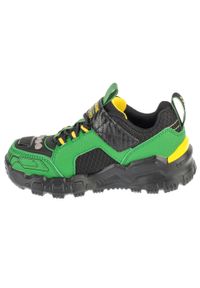 skechers - Buty sportowe Sneakersy chłopięce, John Deere: Adventure Track - Rugged-Bright. Kolor: zielony. Sport: turystyka piesza