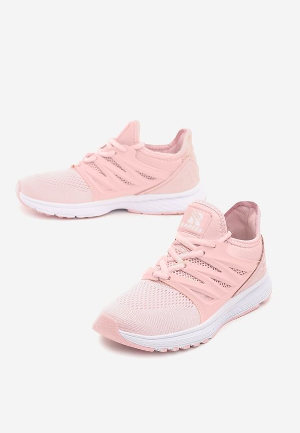 Born2be - Różowe Buty Sportowe Blossom Spring. Wysokość cholewki: przed kostkę. Zapięcie: bez zapięcia. Kolor: różowy. Materiał: guma, jeans, materiał. Szerokość cholewki: normalna