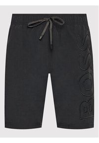 BOSS - Boss Szorty kąpielowe Whale 50469329 Czarny Regular Fit. Kolor: czarny. Materiał: syntetyk #4