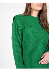 Silvian Heach Sweter | PGA22137LU | Kobieta | Zielony. Kolor: zielony. Materiał: bawełna, nylon, akryl. Wzór: ze splotem, aplikacja #9