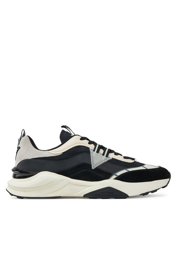 Sneakersy Guess. Kolor: czarny
