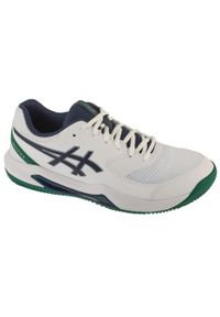 Asics - Buty do tenisa męskie, Gel-Dedicate 8 Clay. Kolor: biały. Sport: tenis