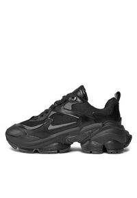 Bronx Sneakersy Platform sneakers 66461B-SO Czarny. Kolor: czarny. Materiał: skóra. Obcas: na platformie #3
